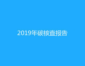 2019年碳核查報告